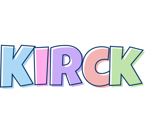 Kirck pastel logo