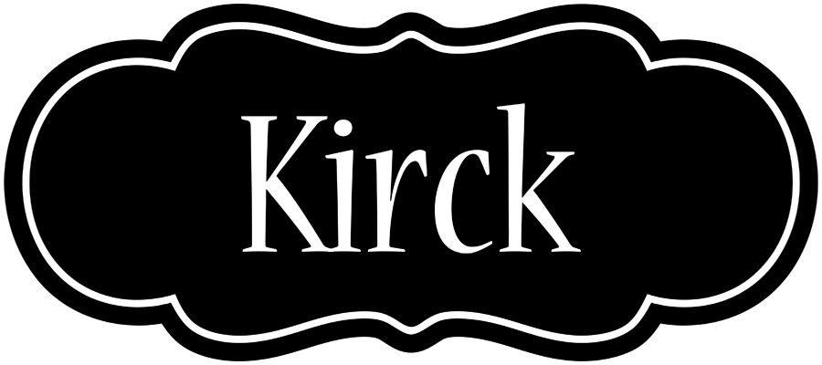 Kirck welcome logo