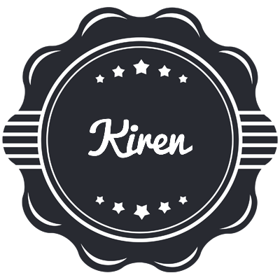 Kiren badge logo