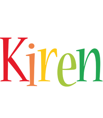 Kiren birthday logo