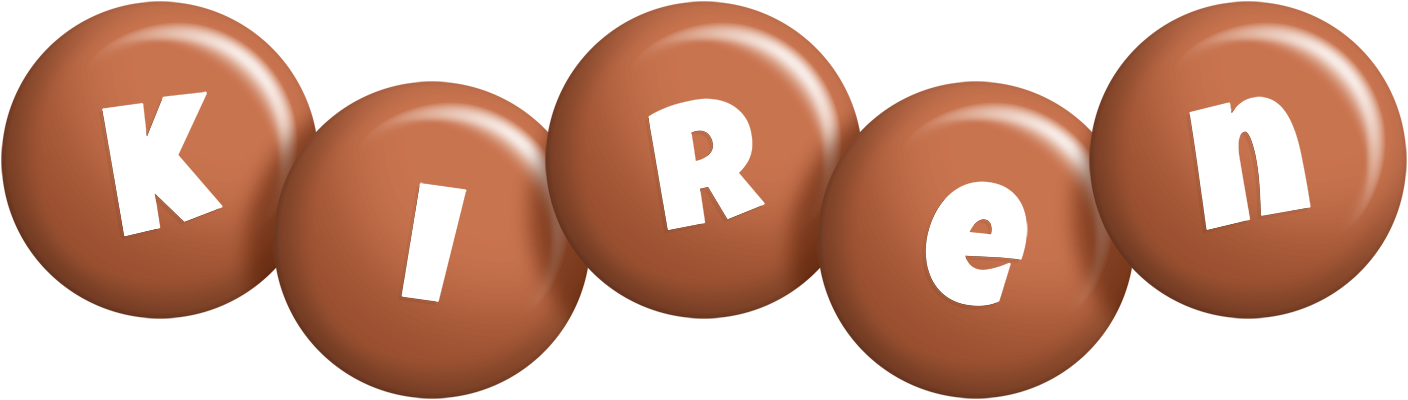 Kiren candy-brown logo