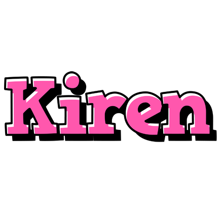 Kiren girlish logo