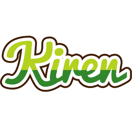 Kiren golfing logo