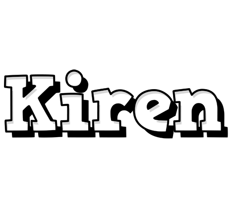 Kiren snowing logo