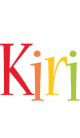 Kiri birthday logo