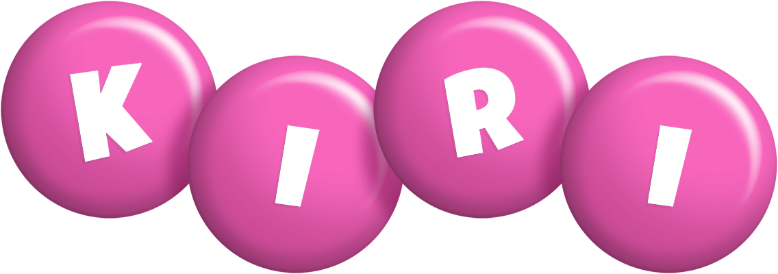 Kiri candy-pink logo