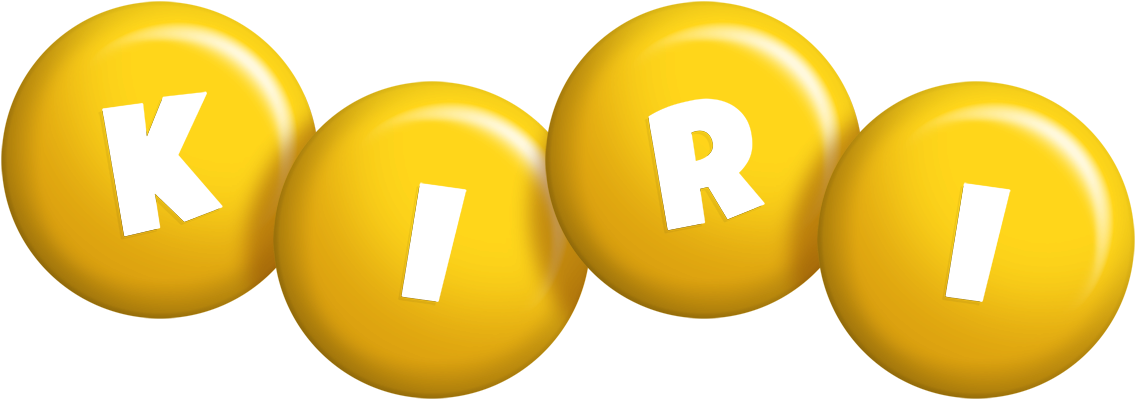 Kiri candy-yellow logo