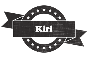 Kiri grunge logo