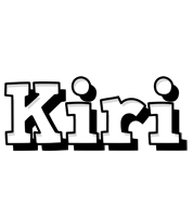 Kiri snowing logo