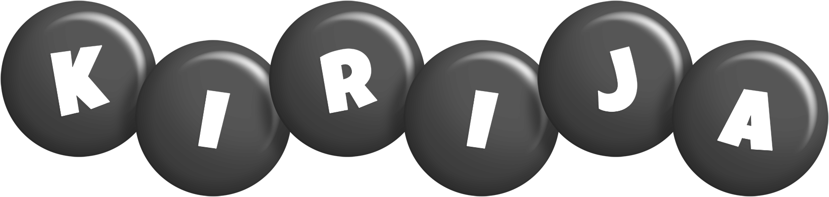 Kirija candy-black logo