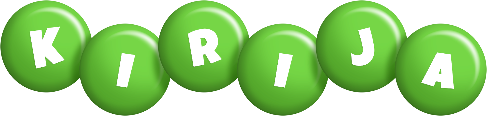 Kirija candy-green logo