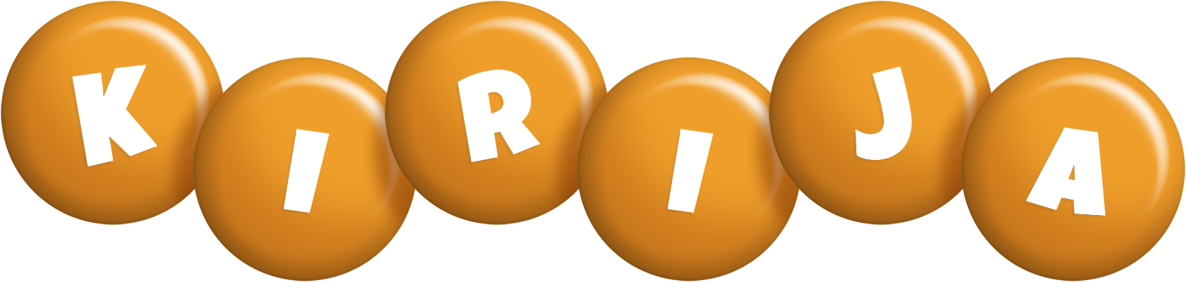 Kirija candy-orange logo