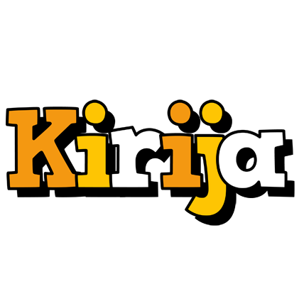 Kirija cartoon logo