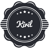 Kiril badge logo