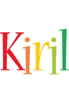 Kiril birthday logo