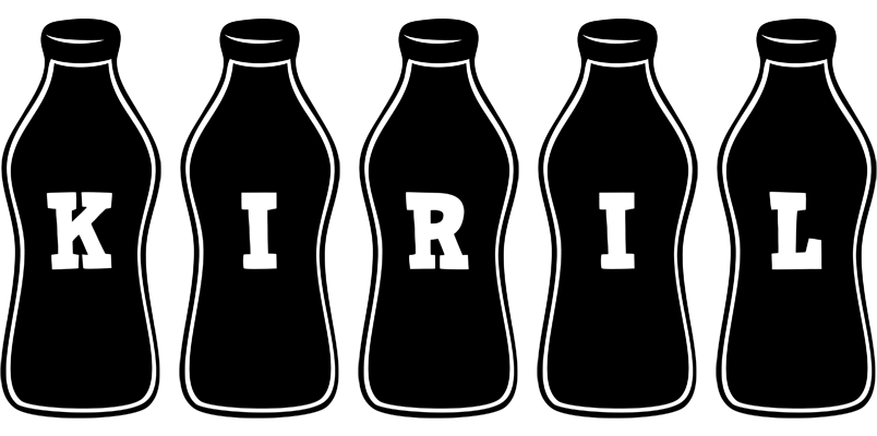 Kiril bottle logo