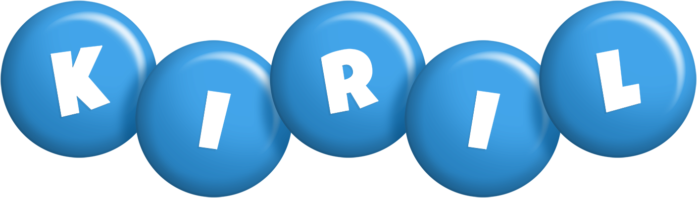 Kiril candy-blue logo