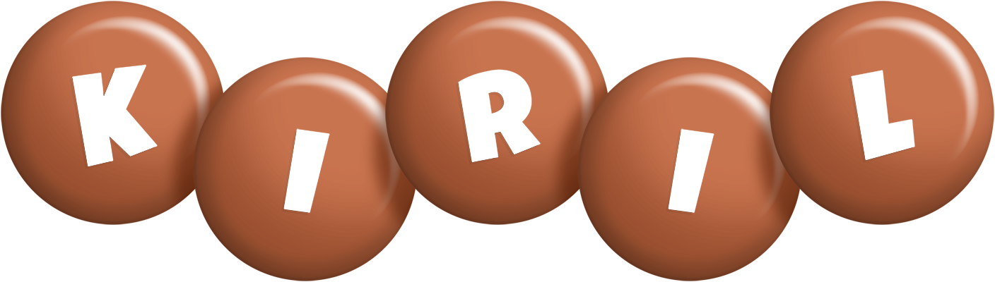 Kiril candy-brown logo