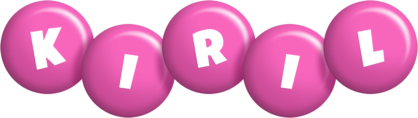Kiril candy-pink logo