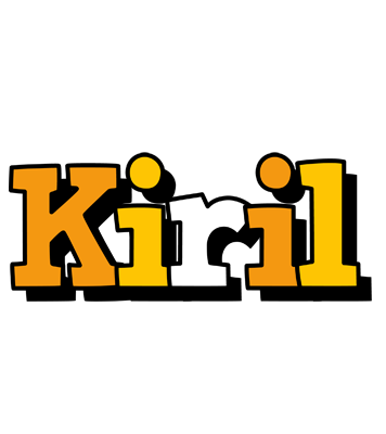 Kiril cartoon logo