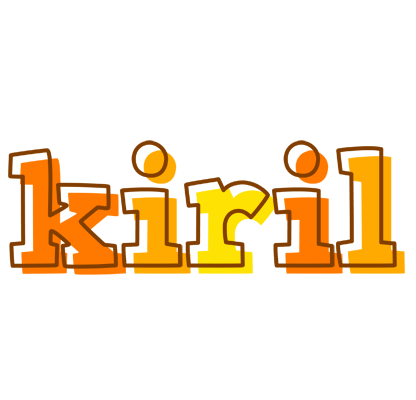 Kiril desert logo