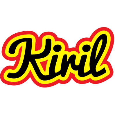 Kiril flaming logo