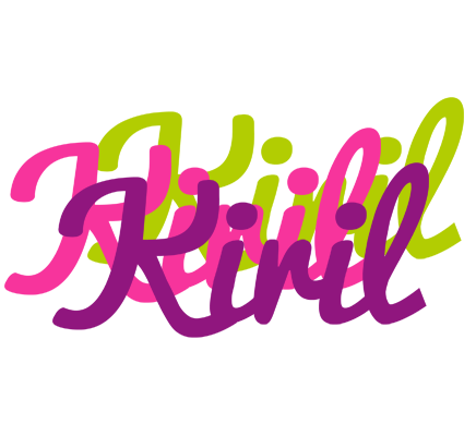 Kiril flowers logo