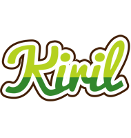 Kiril golfing logo