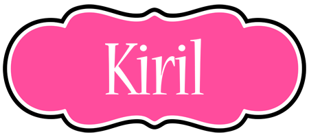 Kiril invitation logo