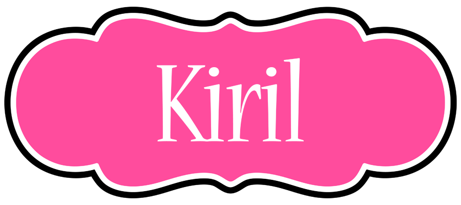 Kiril invitation logo