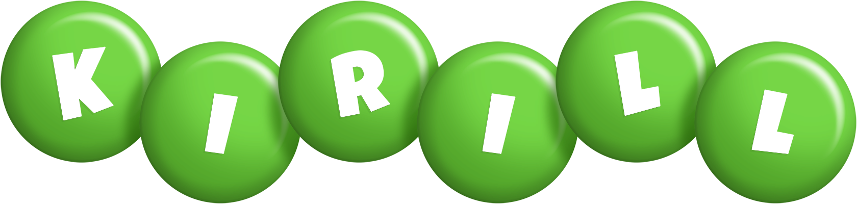 Kirill candy-green logo