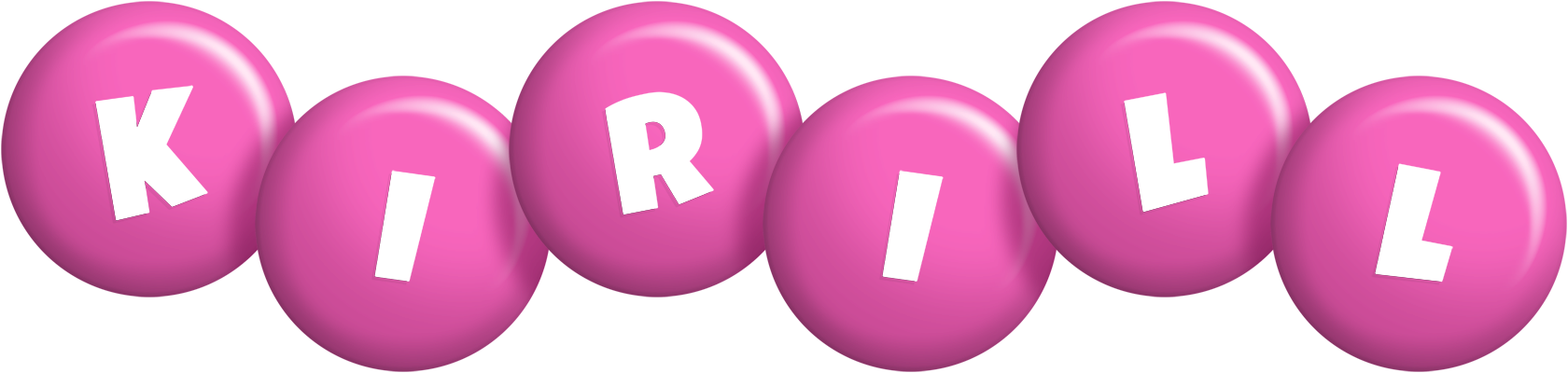 Kirill candy-pink logo