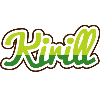 Kirill golfing logo