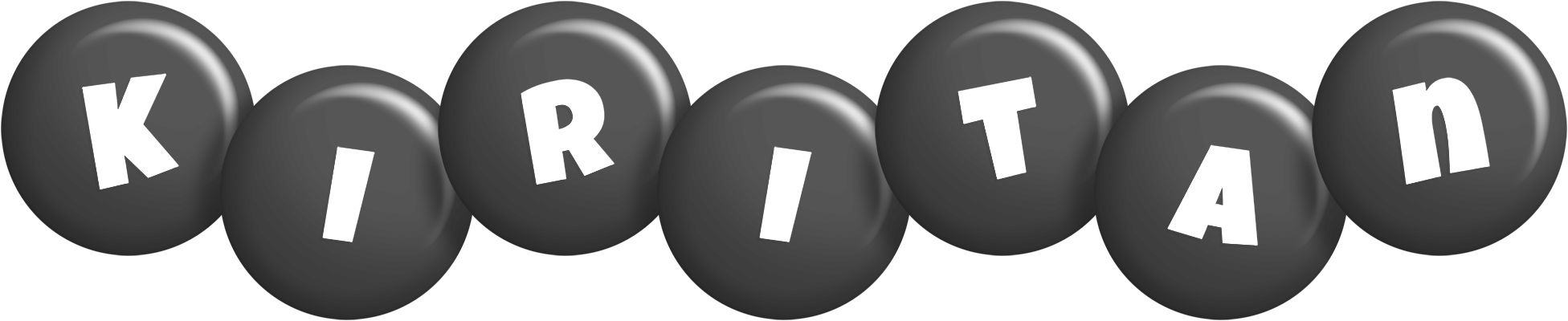 Kiritan candy-black logo