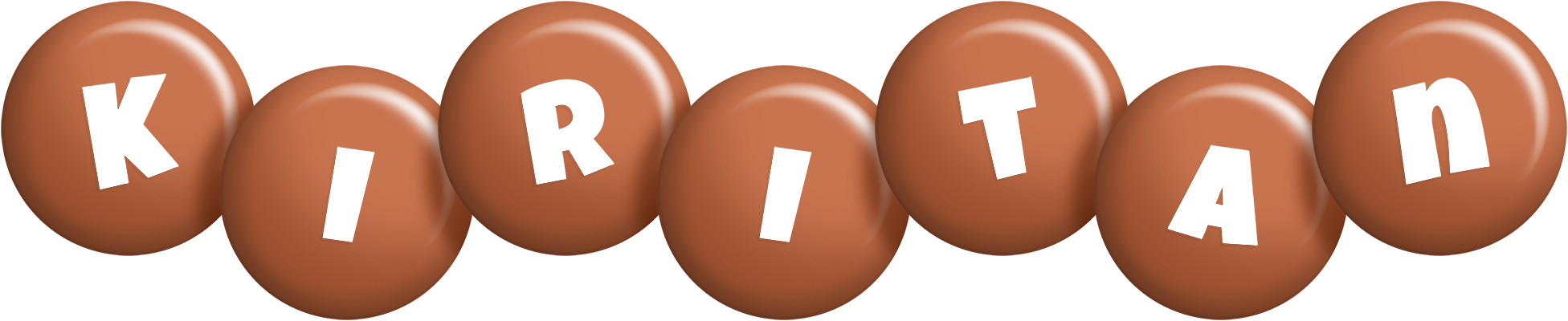 Kiritan candy-brown logo
