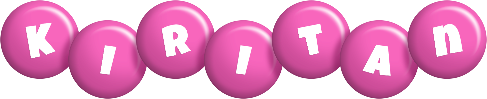 Kiritan candy-pink logo