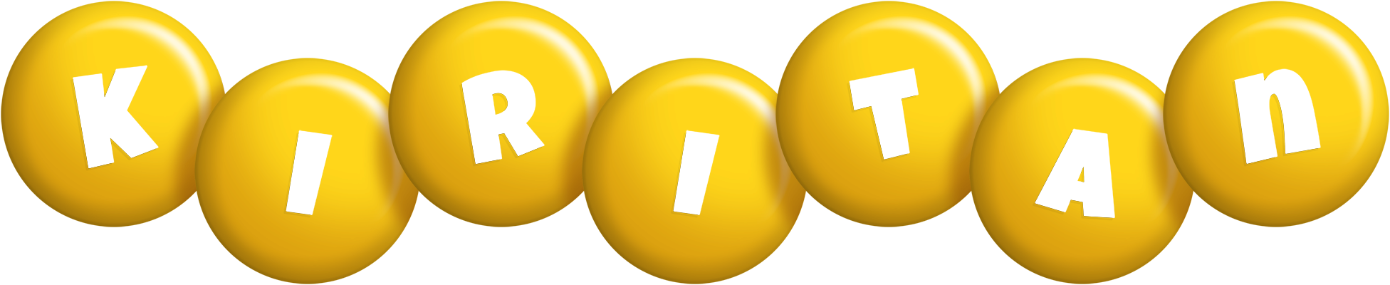 Kiritan candy-yellow logo