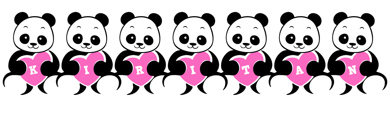 Kiritan love-panda logo