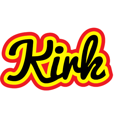 Kirk flaming logo