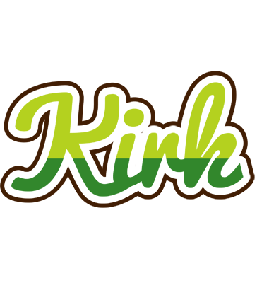 Kirk golfing logo