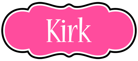 Kirk invitation logo