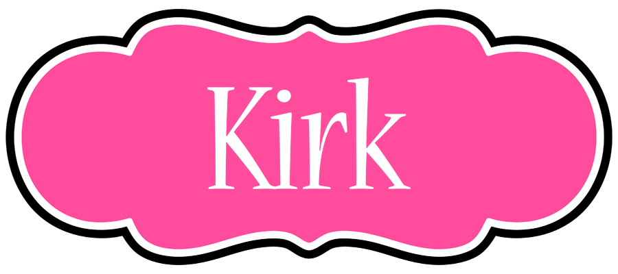 Kirk invitation logo
