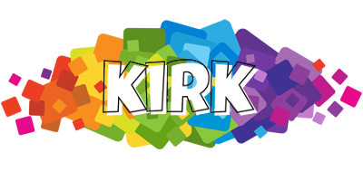 Kirk pixels logo