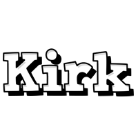 Kirk snowing logo