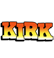 Kirk sunset logo