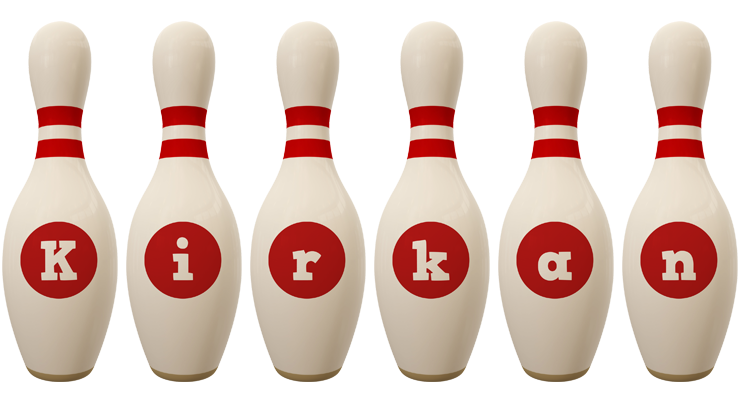 Kirkan bowling-pin logo