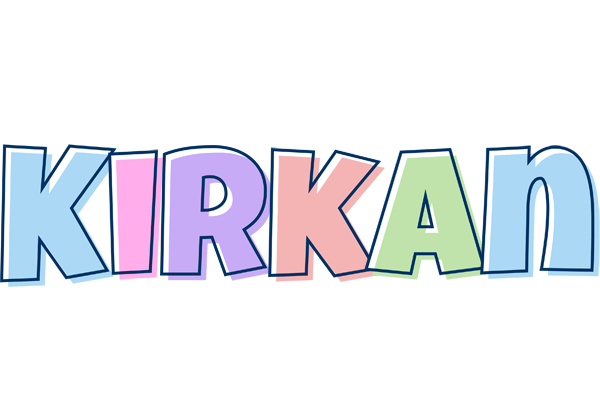 Kirkan pastel logo