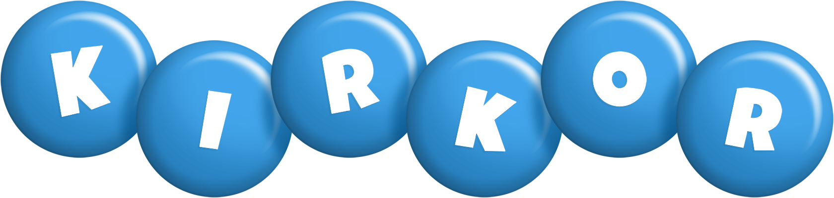 Kirkor candy-blue logo