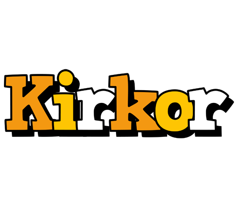 Kirkor cartoon logo