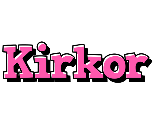 Kirkor girlish logo
